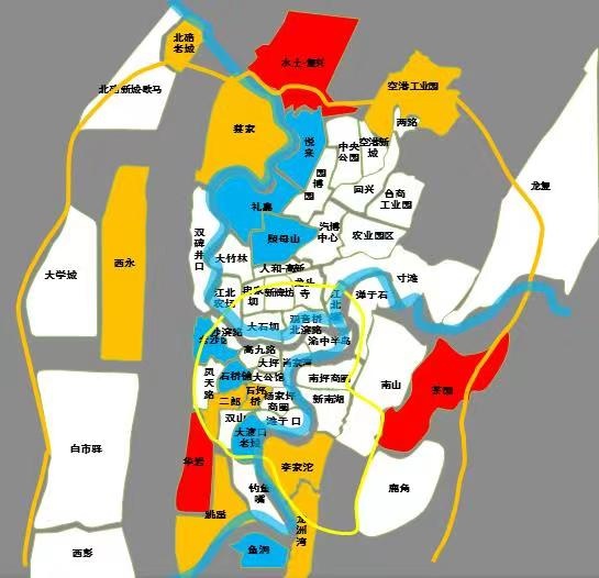 重庆中央公园规划图