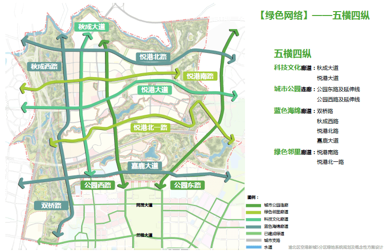 重庆空港新城道路规划