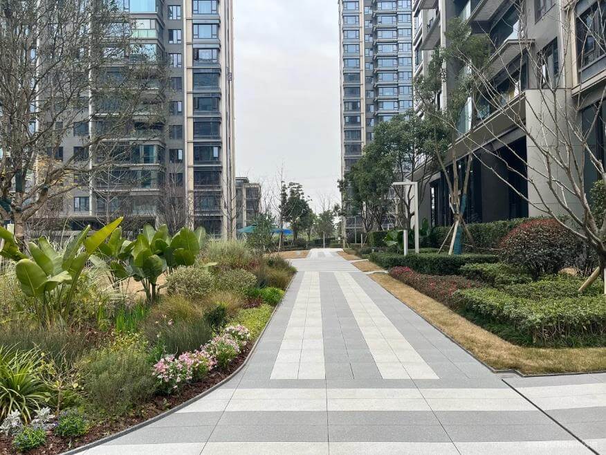 重庆中央公园龙湖景粼玖序小区环境