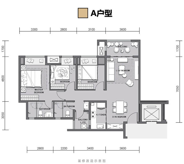 陛川A户型